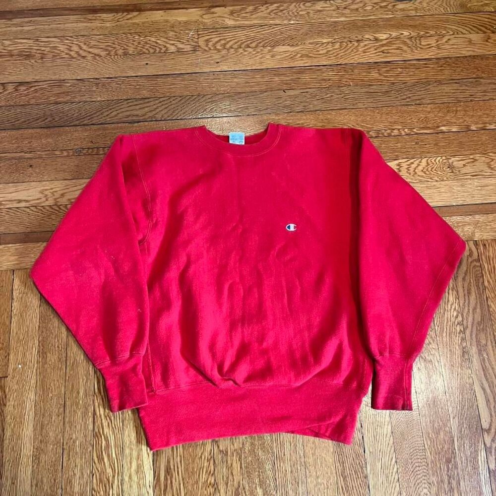 90s USA and champion‎ reverse weave crew neck sweatshirt
